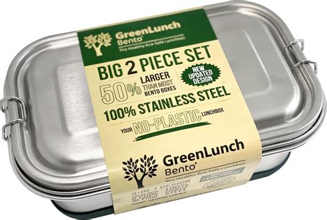 Amazon.com: GreenLunch Bento Stackable Stainless 